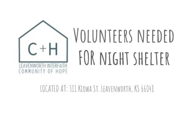 Volunteers Needed for Night Shelter